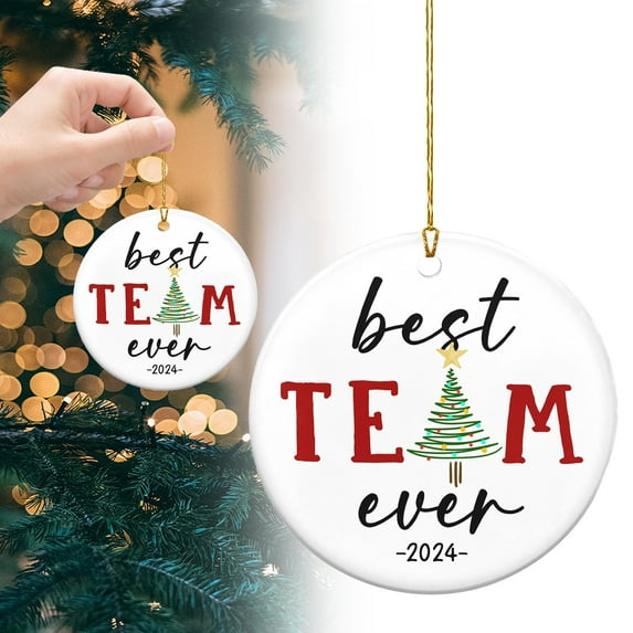 Coworker Gifts for Women Christmas Ornaments Appreciation Retirement Gifts for Women Thank You Work Lady Coworker Gifts for Friends Christmas Decorations/ Christmas Tree Ornament D