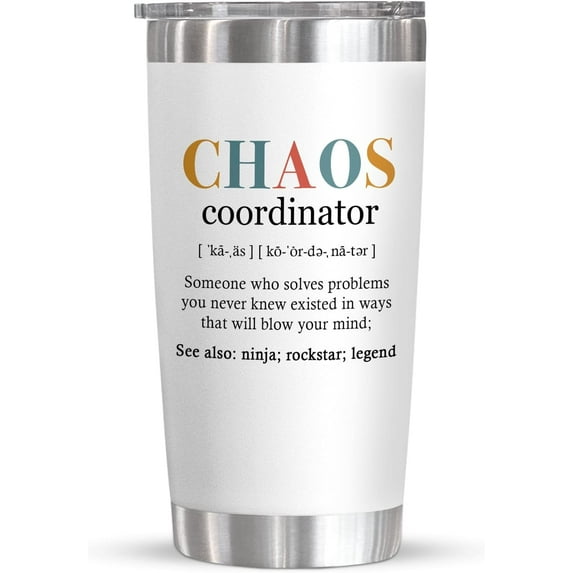 Coworker Gifts For Women, Gifts for Boss, Assistant, Teacher Appreciation, Inspiration Work Gifts For Coworkers, Christmas, Valentines Day, Birthday, Thank You Gifts, 20 Oz Stainless Steel Tumbler