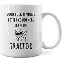 Coworker Leaving Gifts,Good Luck Finding Better Coworkers Than Us Mug,Funny Coworkers Leaving Ceramic Coffee Mug Cup 11 Ounce,Farewell Gifts For Coworkers Leaving,Funny Coworker Leaving Gift
