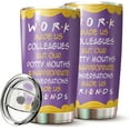 thumbnail image 1 of Coworker Tumbler - Work Made Us Colleagues But Our Potty Mouth Tumbler - Best Friend Tumbler - Tumbler For Coworker, Colleagues - Gift For Coworker, Colleagues, Friend, 1 of 6