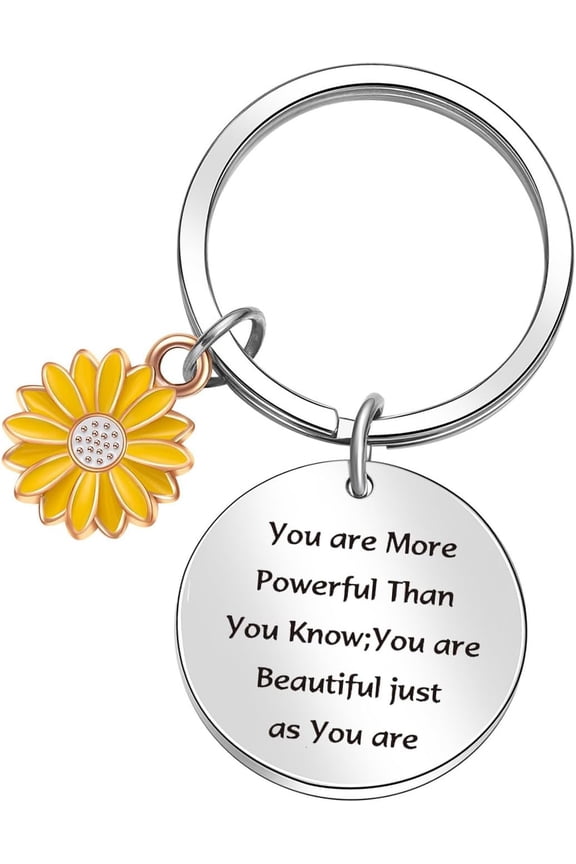 Coworkers Keychain Sister Keychain Encouragement Gift Wife Gift Husband Keychain