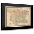 thumbnail image 1 of Cowperthwait 17x15 Black Modern Framed Museum Art Print Titled - Minnesota - Coperthwait 1852, 1 of 5