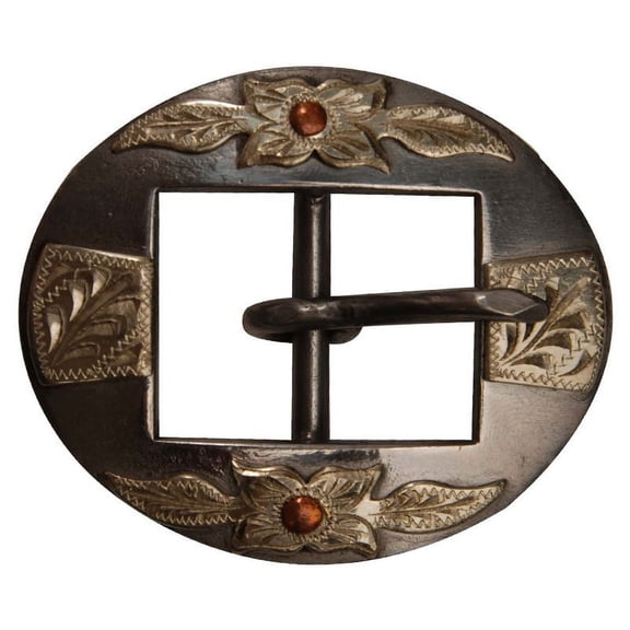 Cowpuncher 1 FLORAL ENGRAVED BUCKLE