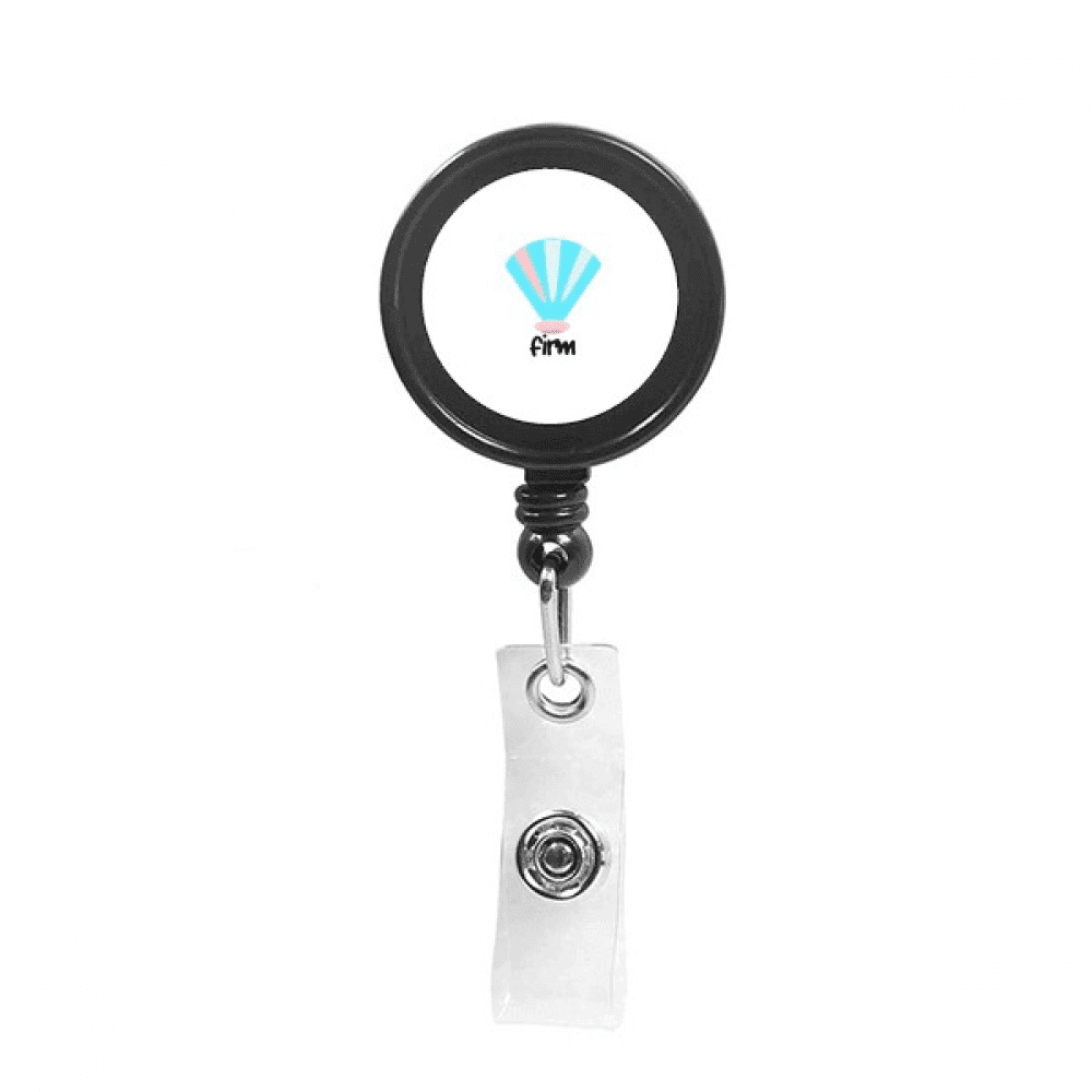 Cowry Shell Sea Art Deco  Fashion Retractable Keychain Badge Holder ID Badge