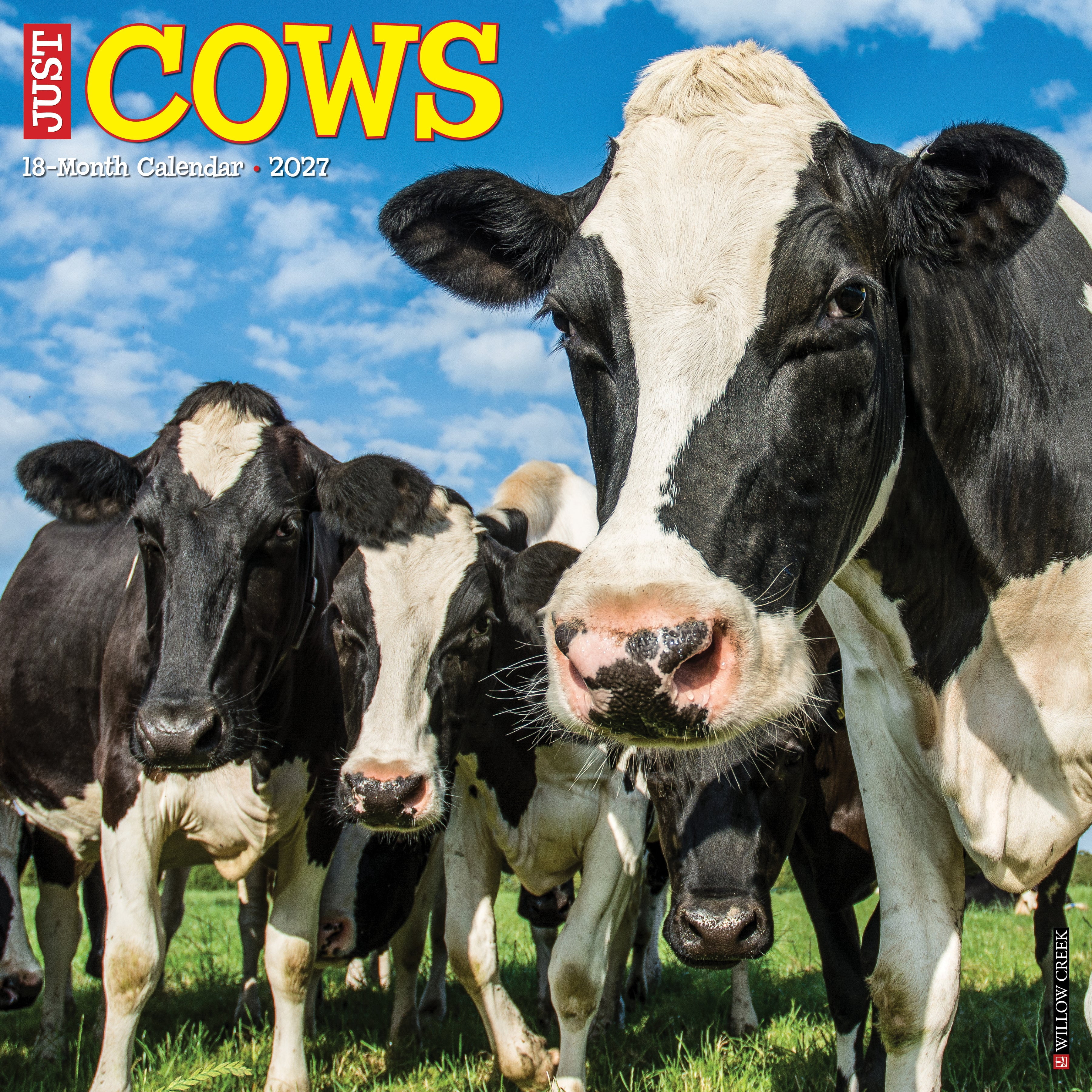Willow Creek Press, Cows 2027 Wall Calendar