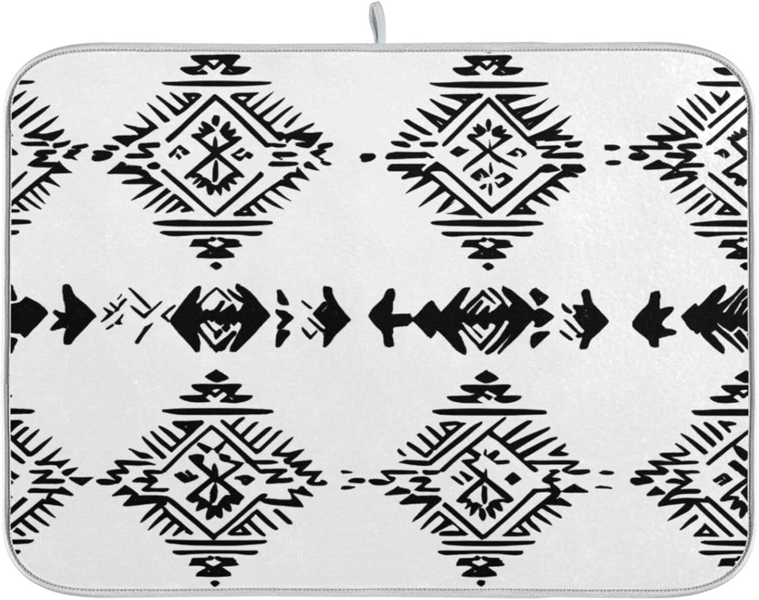 Cows Cactus Dish Drying Mat for Kitchen Counter Kitchen Drying Mat Dish ...