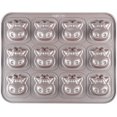 Cows Cake Pan 12Cavity NonStick Animal Muffin Bakeware Safe