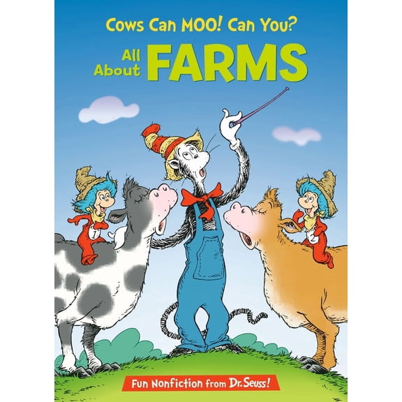 Pre-Owned Cows Can Moo! Can You? All About Farms, by Bonnie Worth (Hardcover), JUVENILE NONFICTION / Animals / Farm Animals, English