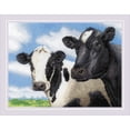 thumbnail image 1 of RIOLIS Counted Cross Stitch Kit 9.5"X7"-Cows, 1 of 2