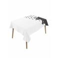 thumbnail image 1 of Cows Showering Table Cloth, Waterproof Tablecloth for Rectangle Tables, Modern Abstract Art Funny Animals Reusable Washable Fabric Table Cover for Restaurant Kitchen Dining Tables 60"x84", 1 of 9