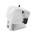 thumbnail image 1 of Cows Showering Toaster Cover 2 Slice, Small Kitchen Appliance Covers, Modern Abstract Art Funny Animals Toaster Oven Cover with Loop, Bread Machine Cover Polyester Dust Cover Protection, 1 of 4