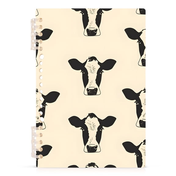 Cows Spiral Journal Notebook College Ruled Notebook 8.3" x 5.7" A5 Lined Thick Paper Page