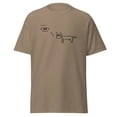 thumbnail image 1 of Cowsay Yum Command - Unisex Classic T-shirt, Black, 1 of 8