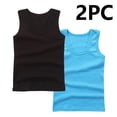 thumbnail image 1 of Cowsor 2-Pack Cotton Undershirt Tank Top Cotton Soft Undershirt for Boys and Girls, 1 of 3