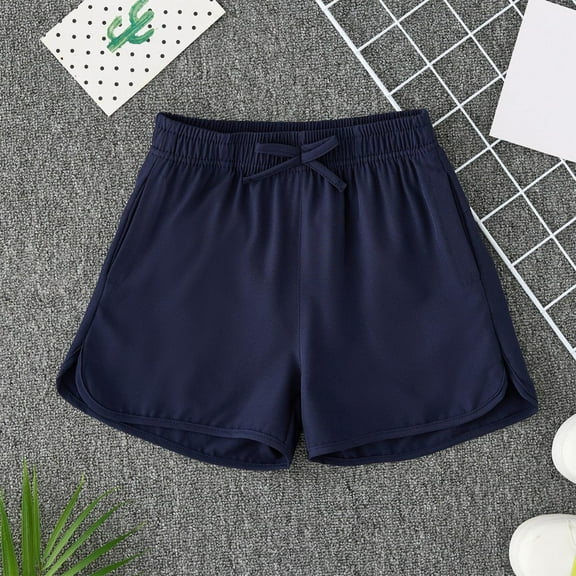 Cowsor Athletic Shorts for Girls Running Tennis Shorts Girls Quick-Drying Comfy Shorts