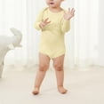thumbnail image 1 of Cowsor Baby Cotton Spandex Long-Sleeve bodysuits unisex boy girl, 1 of 7