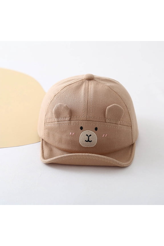 Baby Duck Cap Infant Kids Sun Hat Bear Cute Cartoon Caps