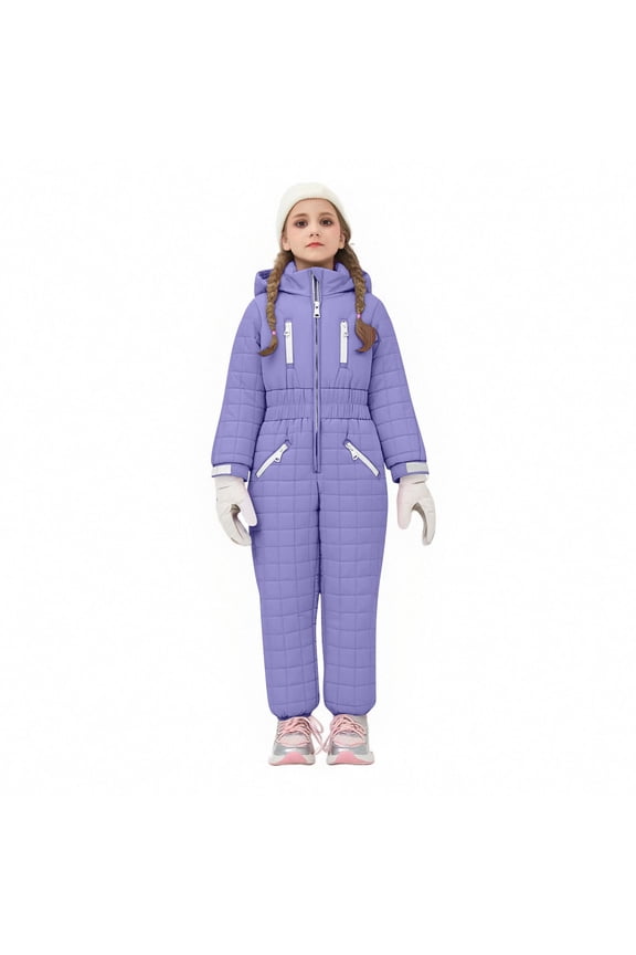 Boy Snow Pant And Jacket Toddler Girl Snowsuit Winter Clothes Snow Bib Kid Coat+Overalls