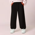 thumbnail image 1 of Cowsor Boys Girls Cotton Lightweight Pants Pull On Joggers Active Pants for Kids, 1 of 3
