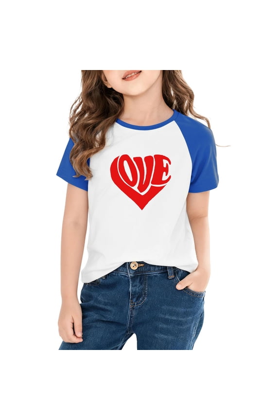 Boys & Girls Cute Print T-Shirt - Short Sleeve Round Neck Casual Tee, Trendy Designs for Four-Season Wear, School, Parties & Photoshoots 3-14 Years