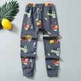 thumbnail image 1 of Cowsor Boys Plaid Sweatpants Fleece Lined Bottom Pants Girls Warm Winter Athletic Jogger Pants Elastic Waisted Kids Clothes, 1 of 3