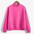 thumbnail image 1 of Cowsor Cropped Sweatshirts for Women Cotton Long Sleeve Crop Tops Crewneck Pullover, 1 of 7