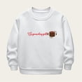 thumbnail image 1 of Cowsor Girl's Boy's Letter Print Graphic Sweatshirt Long Sleeve Thermal Pullover Tops, 1 of 5