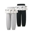 thumbnail image 1 of Cowsor Girls Butterfly Knot Fart Curtain Pants Cotton Sweatpants Holiday Birthdays Party Outwear, 1 of 6