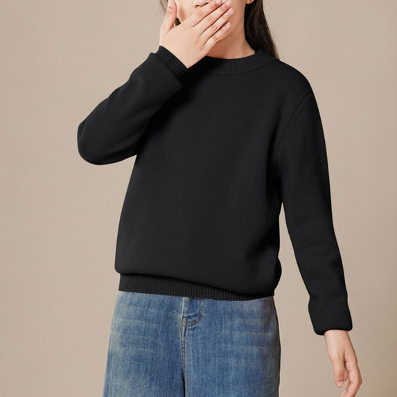Cowsor Girls Oversized Hoodies Fleece Sweatshirts Fall Fashion 2025 Pullover Sweaters Winter Clothes