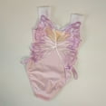 thumbnail image 1 of Cowsor Gymnastics Leotards for Girls,Butterfly Embroidered Ballet Dance Leotard One Piece Bodysuit, 1 of 3