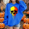 thumbnail image 1 of Cowsor Halloween Girls Casual Hoodies Cute Graphic Pullover Tops for Teen Girls 2025 Long Sleeve Hoodies Winter Clothes, 1 of 7