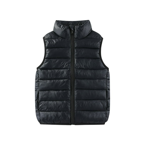 Cowsor Kids Boys Girls Lightweight Down Puffer Vest Sleeveless Windproof Packable Warm Winter Vest