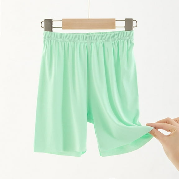 Cowsor Kids Cotton Sweat Sport Shorts with Drawstring Soft Jersey Athletic Shorts for Boys and Girls