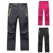 Cowsor Kids Snow Ski Pants Hiking Boys Girls Outdoor Waterproof Windproof Fleece Warm Snowboard Pants