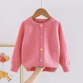 thumbnail image 1 of Cowsor Little Girl Knit Cardigan Sweater - Toddler Button Down School Uniforms Cardigan, 1 of 5