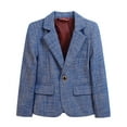 thumbnail image 1 of Cowsor Little and Big Boy's Girl's Formal Blazers Casual Button Suit Jackets Dress School Sport Coats, 1 of 2