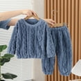 thumbnail image 1 of Cowsor Lounge Sets for Women Fuzzy Two Piece Outfits Fleece Winter Warm Pajamas Sets Fluffy Plush Top Fleece Pants Sleepwear, 1 of 3