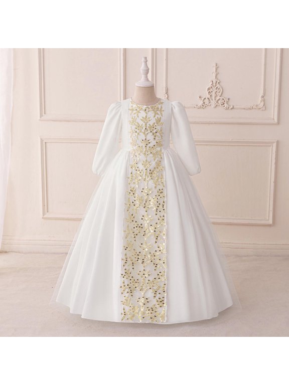 Muslim Girls Abaya Long Sleeve Prayer Dress Middle East Muslim Dubai Robe 2025 Ramadan Eid Eid Kaftan