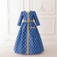thumbnail image 1 of Cowsor Muslim Girls' Embroidered Princess Dress – Long Sleeve, with Bag (4-8Y), 1 of 7