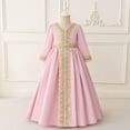 thumbnail image 1 of Cowsor Muslim Girls' Embroidered Princess Dress – Long Sleeve, with Bag (4-8Y), 1 of 7