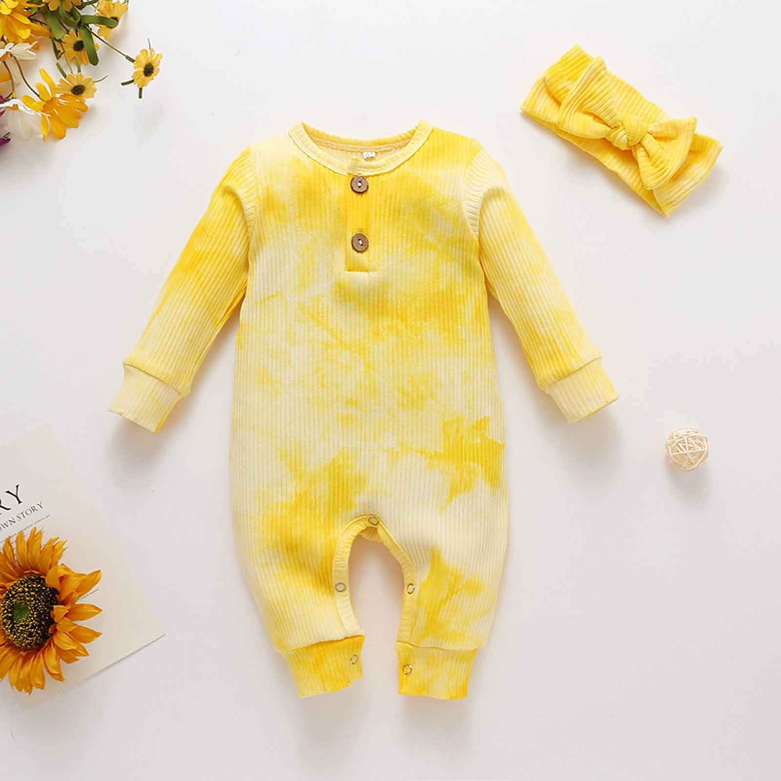 Cowsor Newborn Baby Spring Onesie – Short Sleeve, Printed (0-12M ...