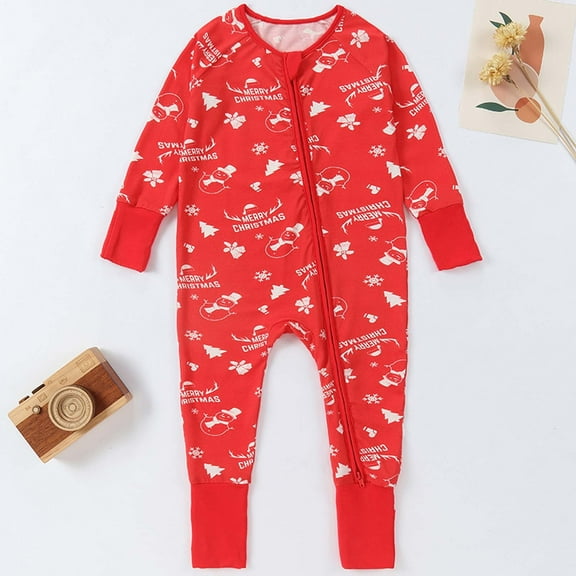 Cowsor Onepiece Romper Baby Boy Girl Newborn Zip Up Outfit Long Sleeve Rollover cuffs