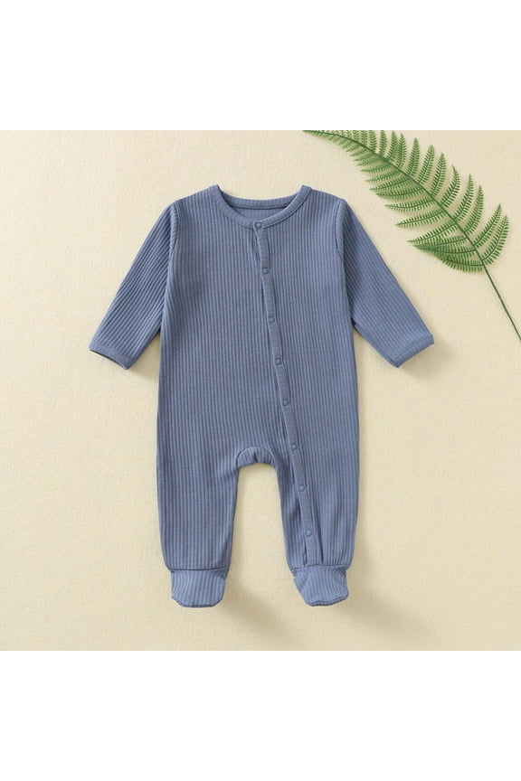 Organic Cotton Baby Footie Pajamas Newborn Soft Zip Sleeper