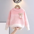thumbnail image 1 of Cowsor Sweaters for Children Vintage Knitted Sweater Round Neck Long Sleeve Sweaters Pullover Grassland Cow Sweater Pullover, 1 of 3