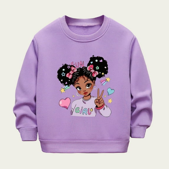 Cowsor Sweatshirt Toddler Baby Girl Birthday Outfit Shirt Party Pullover