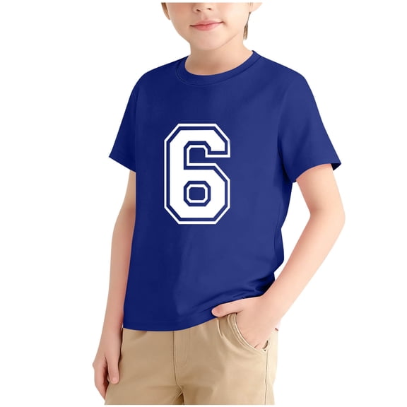 Cowsor Toddler Birthday Boy Shirt Gift Its Birthday Shirt Short Sleeve Cotton Outfit T-shirt