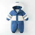 thumbnail image 1 of Cowsor Toddler Snowsuit Baby Boy Girl Winter Snow Ski Suit Clothes Hooded Jumpsuit Romper Coat Outwear, 1 of 7