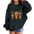 thumbnail image 1 of Cowsor Trendy Hoodies for Teen Girls Casual Graphic Hooded Sweatshirt Long Sleeve Oversized Pullover Tops Winter Clothes, 1 of 6
