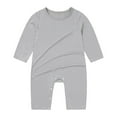 thumbnail image 1 of Cowsor Unisex Baby Onesie, Long Sleeve Cotton Baby Clothes, Baby Footless Jumpsuit, 1 of 6
