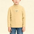 thumbnail image 1 of Cowsor Unisex Kids Polar Fleece Turtleneck Base Top, 1 of 7